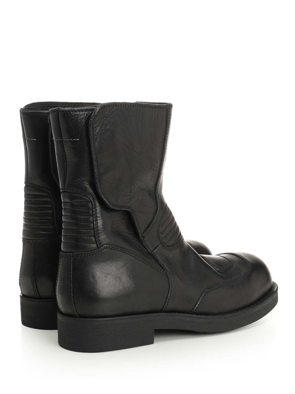 The Best Shops MM6 MAISON MARGIELA: Stiefeletten - Stiefeletten - Schwarz