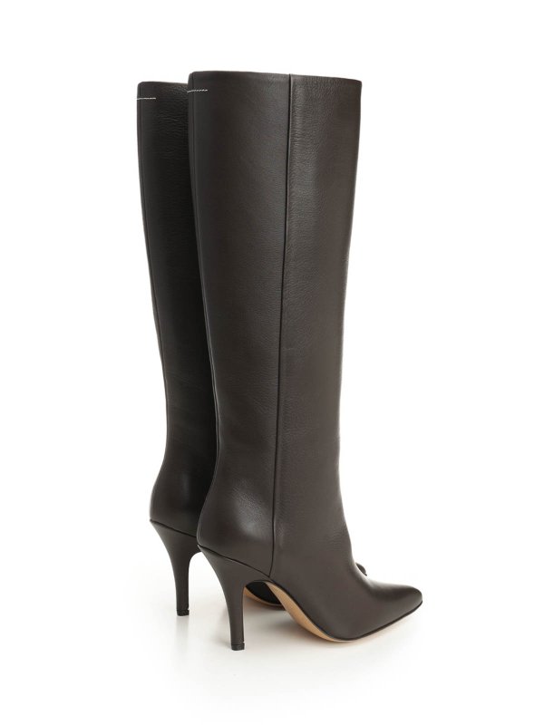 The Best Shops MM6 MAISON MARGIELA: Stiefel - Stiefel - Braun