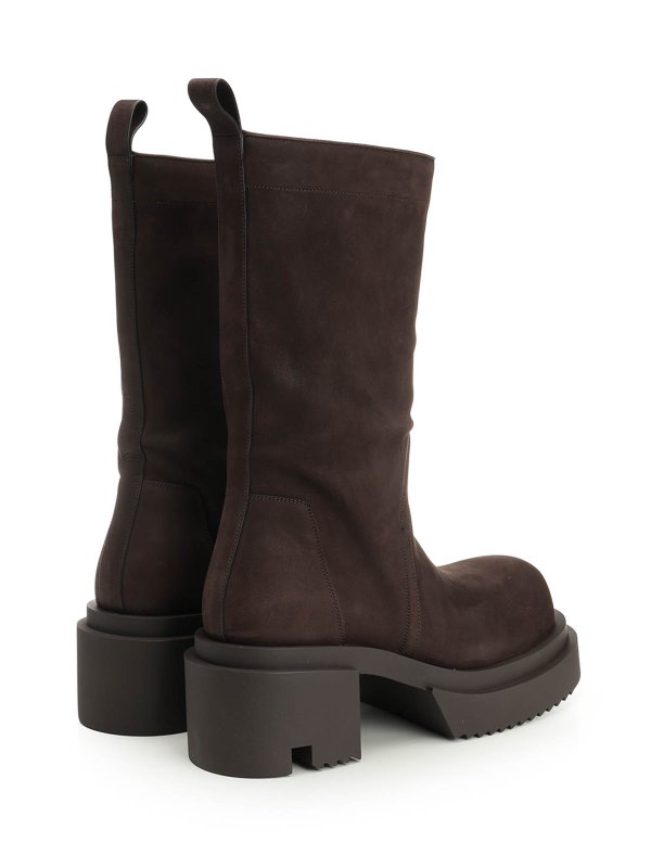 The Best Shops RICK OWENS: ブーツ - ブーツ - ブラウン