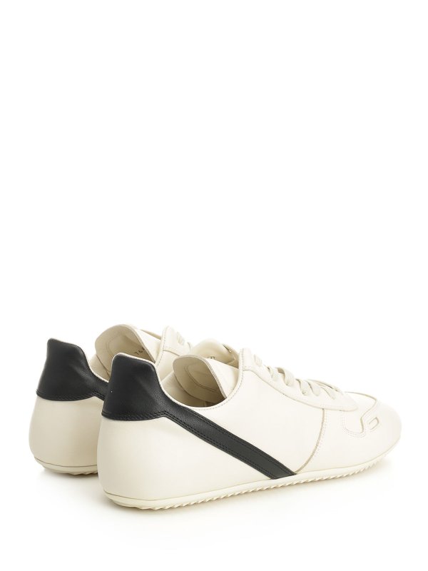 The Best Shops RICK OWENS: trainers - Minimal Leather Sneakers
