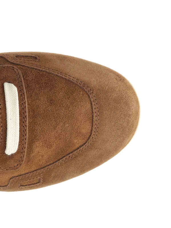 Minimal Sneakers In Suede shop online: RICK OWENS