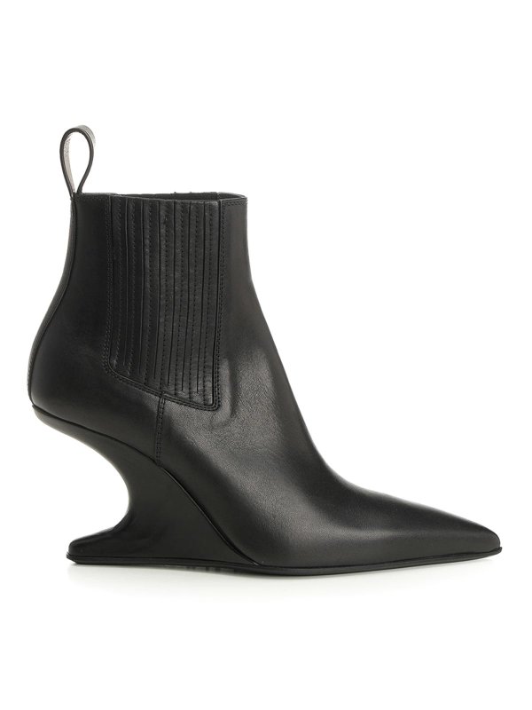 RICK OWENS: ankle boots - Sharp Ankle Boots