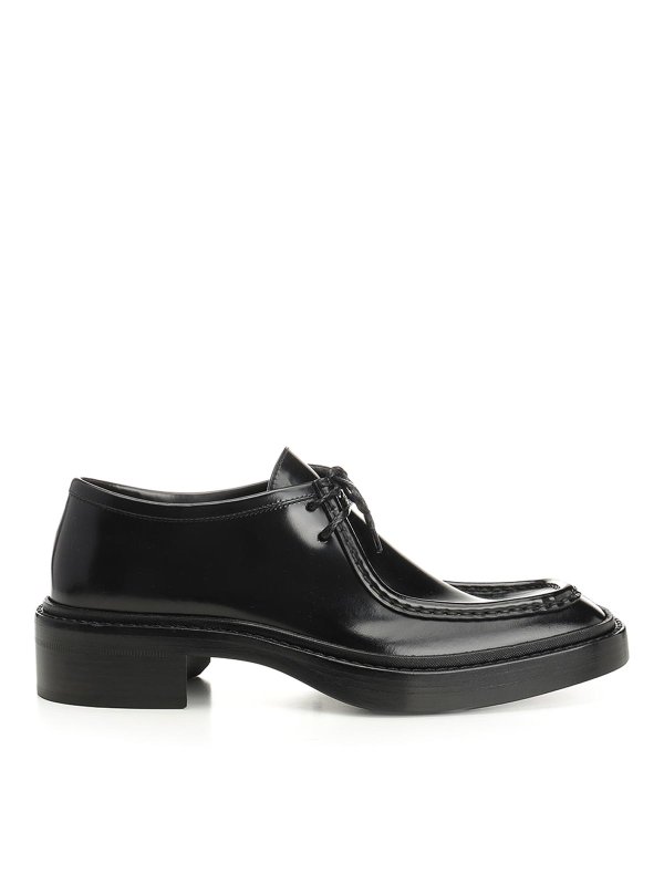 SAINT LAURENT: classic shoes - Harvey Derby