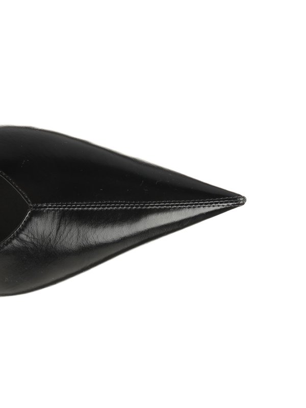 Carolyn Leather Ballerinas shop online: SAINT LAURENT