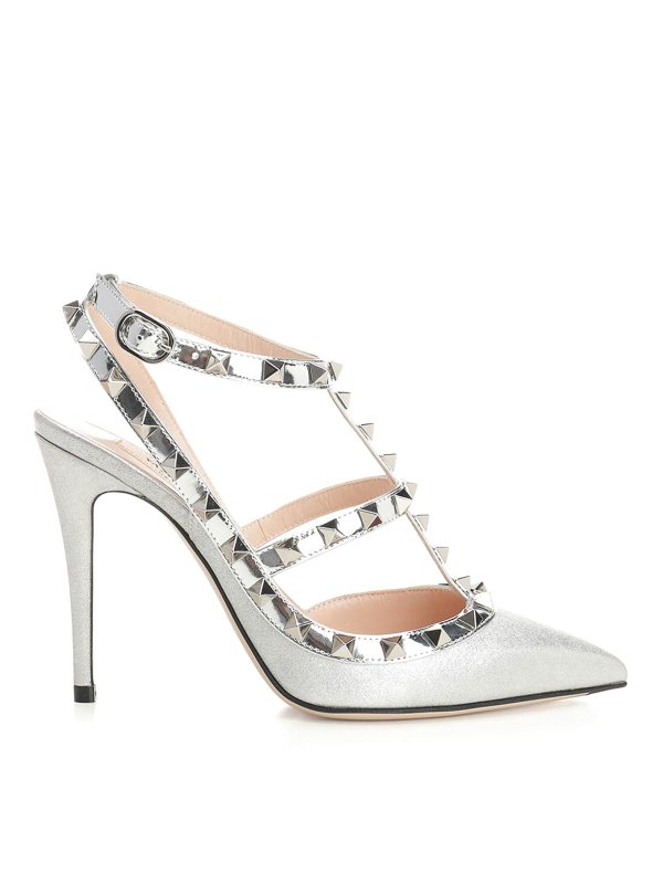VALENTINO GARAVANI: Pumps - Pumps - Silber