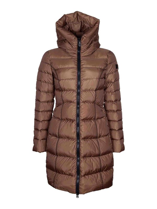 PEUTEREY: Chaquetas y Chaquetones acolchados - Chaqueta Alcochada - Marrón Claro