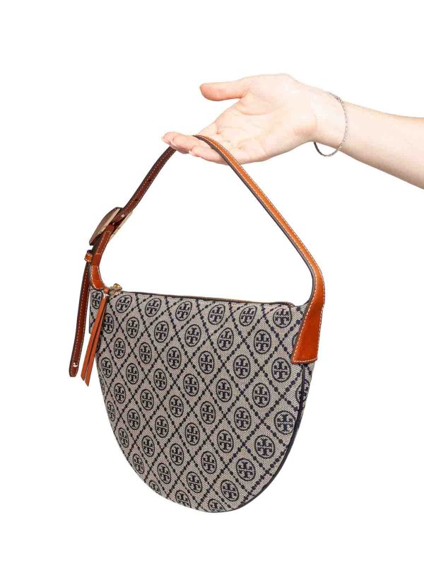 TORY BURCH: Bolsos de hombro online - Bolsa De Hombro - Azul Oscuro