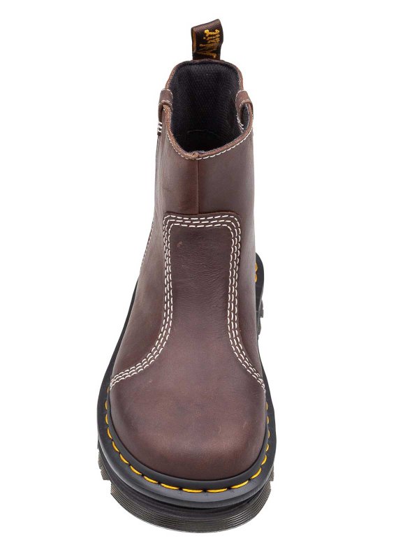 DR. MARTENS: tronchetti online - Stivaletto Zebzag Rigger In Pelle