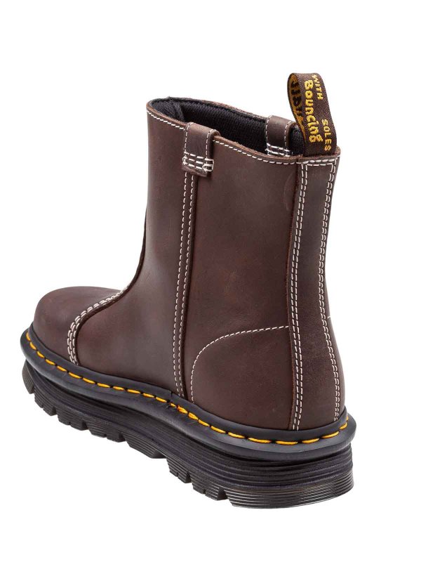 The Best Shops DR. MARTENS: tronchetti - Stivaletto Zebzag Rigger In Pelle