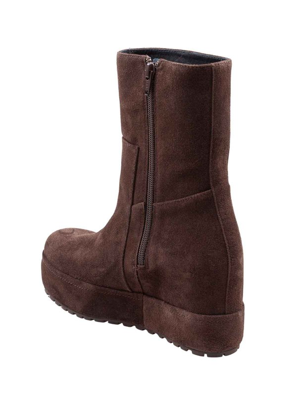 The Best Shops Paloma Barcelò: tronchetti - Paloma Barcelo Stivaletto Disa Track In Suede