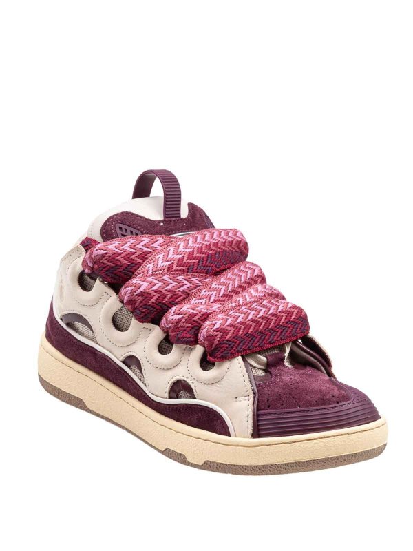 LANVIN: Sneaker online - Sneaker - Bordeaux