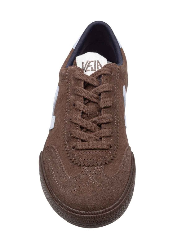 VEJA: trainers online - Volley Sneakers In Brown Suede