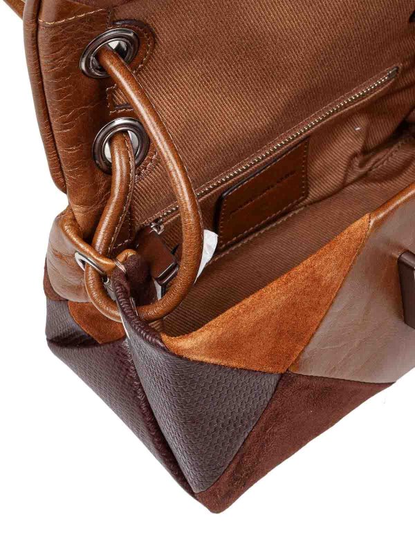 Rundhalspullover - Braun shop online: AMI PARIS