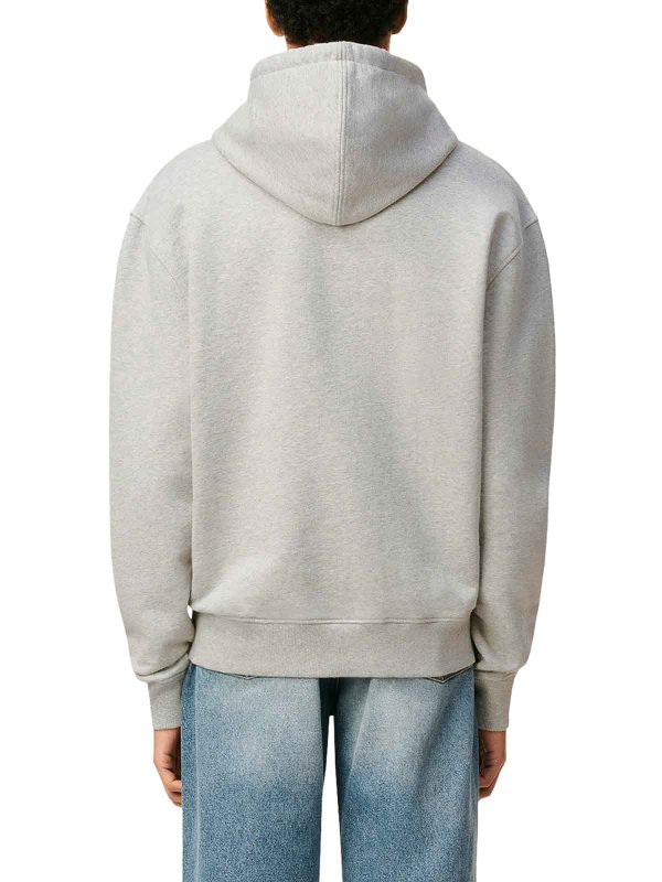 The Best Shops AMI PARIS: Felpe e maglie - Felpa con cappuccio in cotone Ami De Coeur