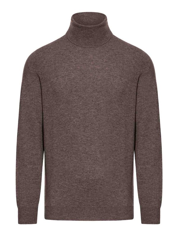 BRUNELLO CUCINELLI: ポロシャツ - ポロシャツ - ブラウン