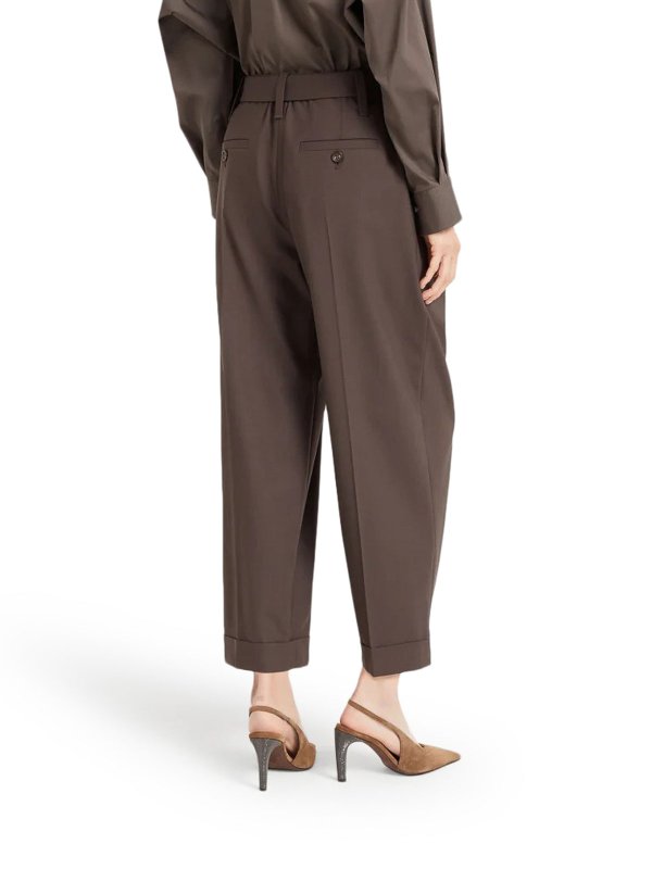 Hose aus Wolle shop online: BRUNELLO CUCINELLI