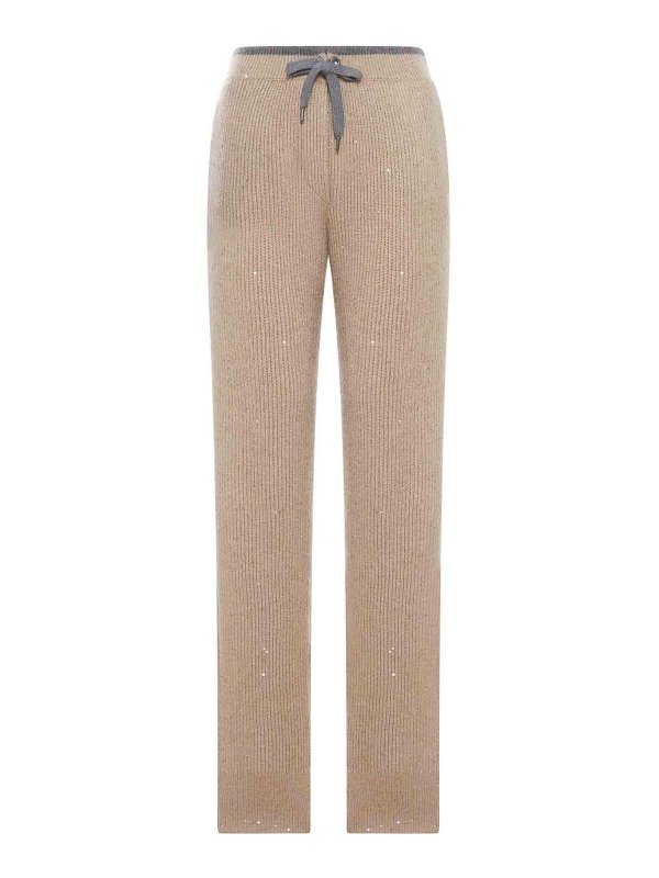 BRUNELLO CUCINELLI: casual trousers - Cashmere pants
