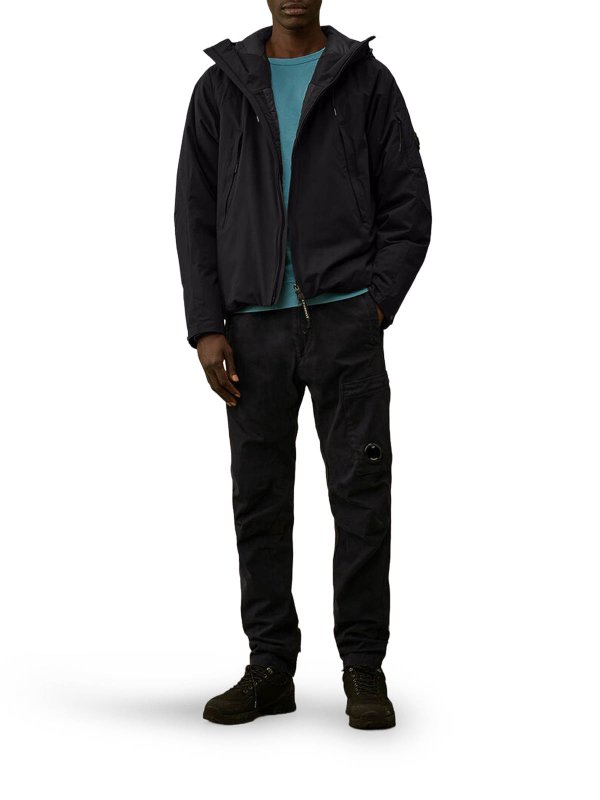 C.P. COMPANY: Kurze Daunenjacken online - Daunenjacke - Schwarz