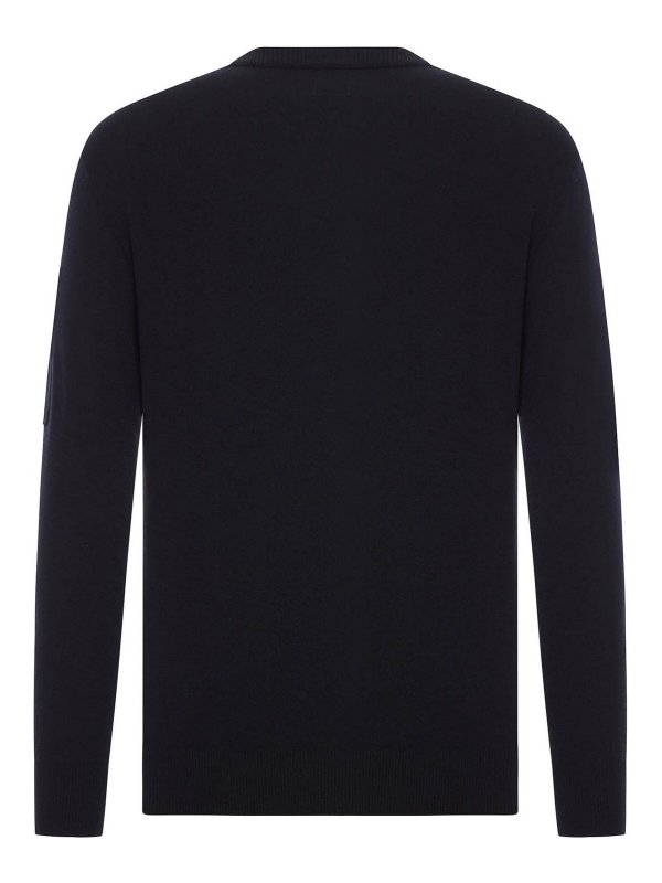 C.P. COMPANY: crew necks online - Crew Neck Sweater In Merino Wool