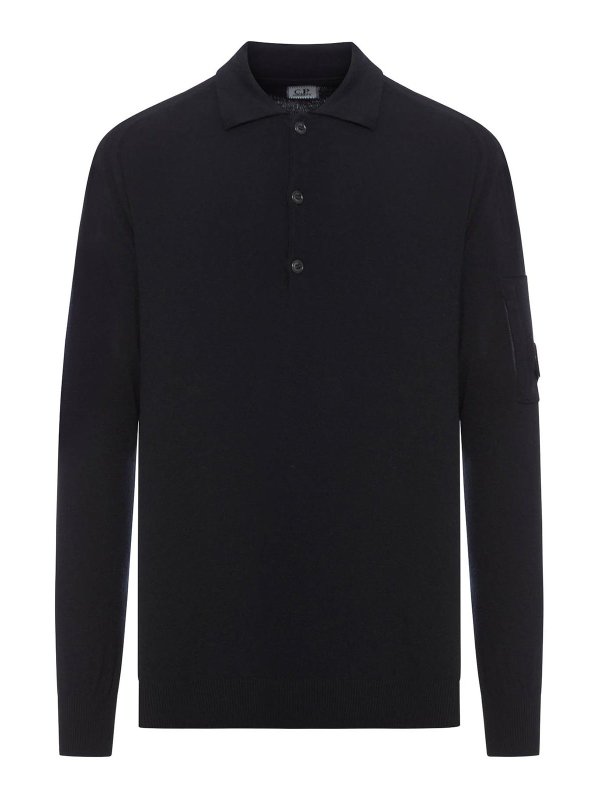 C.P. COMPANY: ポロシャツ - ポロシャツ - 黒