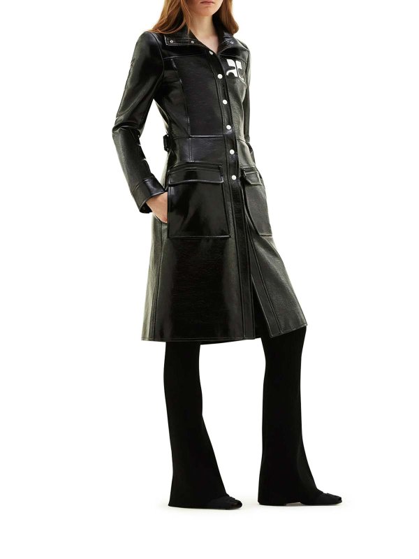 Trincea in vinile shop online: Courreges