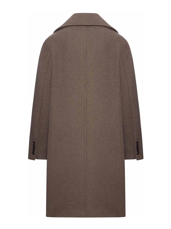 DRIES VAN NOTEN: Manteaux longs online - Manteau Long - Marron