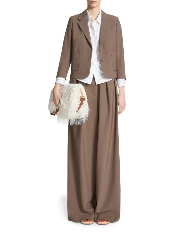 DRIES VAN NOTEN: カジュアルトラウザー online - カジュアルパンツ - ブラウン