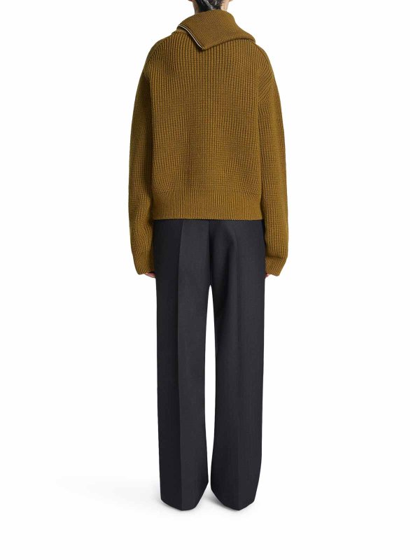 The Best Shops DRIES VAN NOTEN: Tailored & Formal trousers - Tailored Wool Trousers