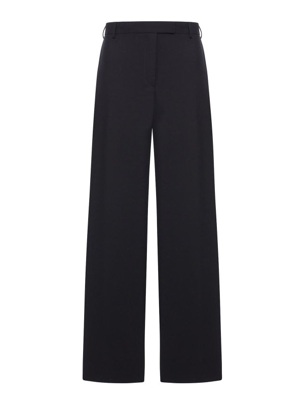 DRIES VAN NOTEN: テーラードトラウザー - テーラードパンツ - 黒