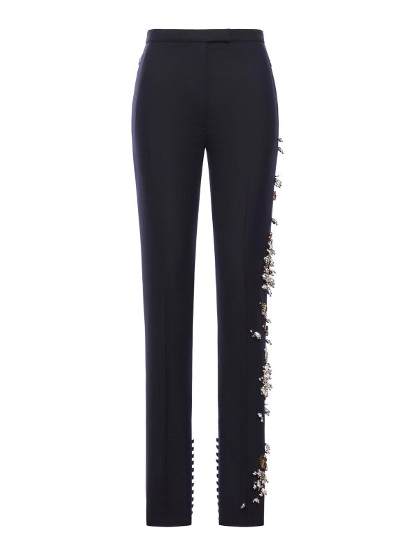 DRIES VAN NOTEN: Casual Hosen - Casual Hose - Blau