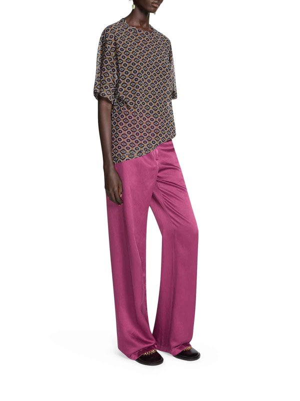 T-shirt trasparente oversize shop online: DRIES VAN NOTEN