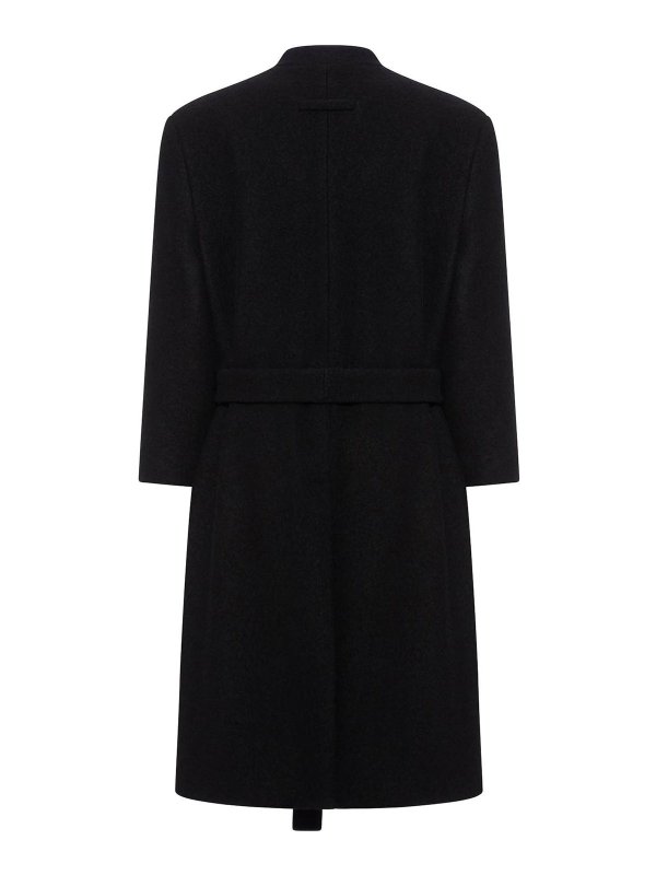 FEAR OF GOD: cappotti lunghi online - Cappotto senza spalle in lana