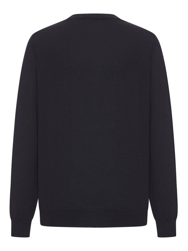 FENDI: crew necks online - Crew Neck Wool Pullover