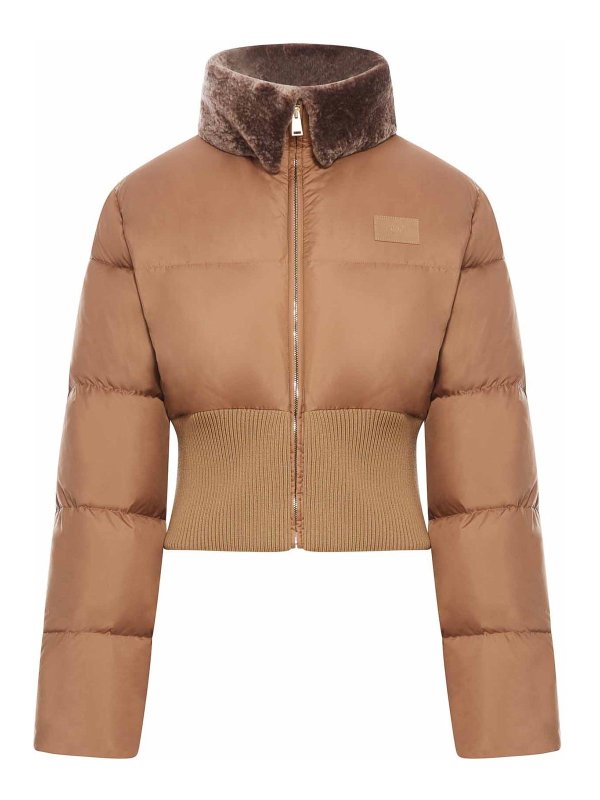 FENDI: padded jackets - Short Heritage Down Jacket