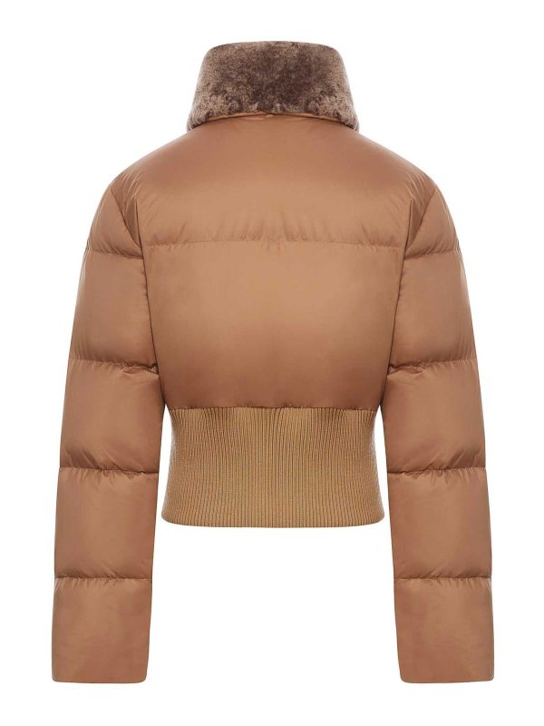 FENDI: padded jackets online - Short Heritage Down Jacket
