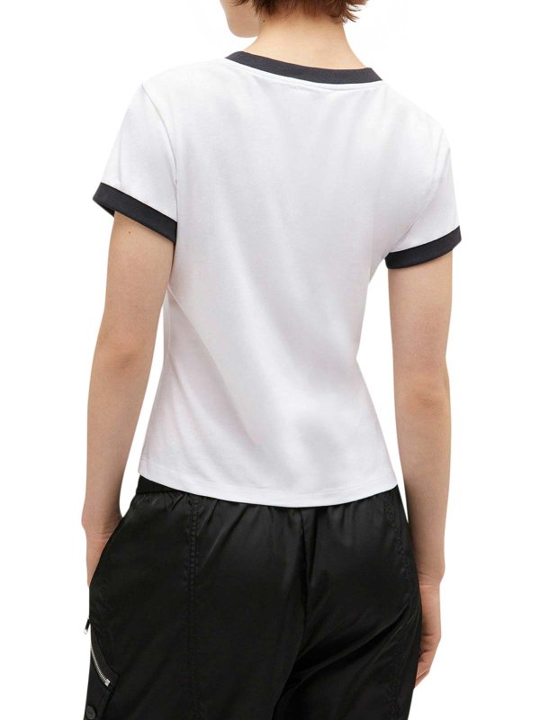 T-Shirt - Weiß shop online: GANNI