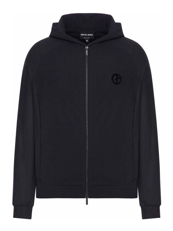 GIORGIO ARMANI: Casualjacken - Casualjacke - Schwarz