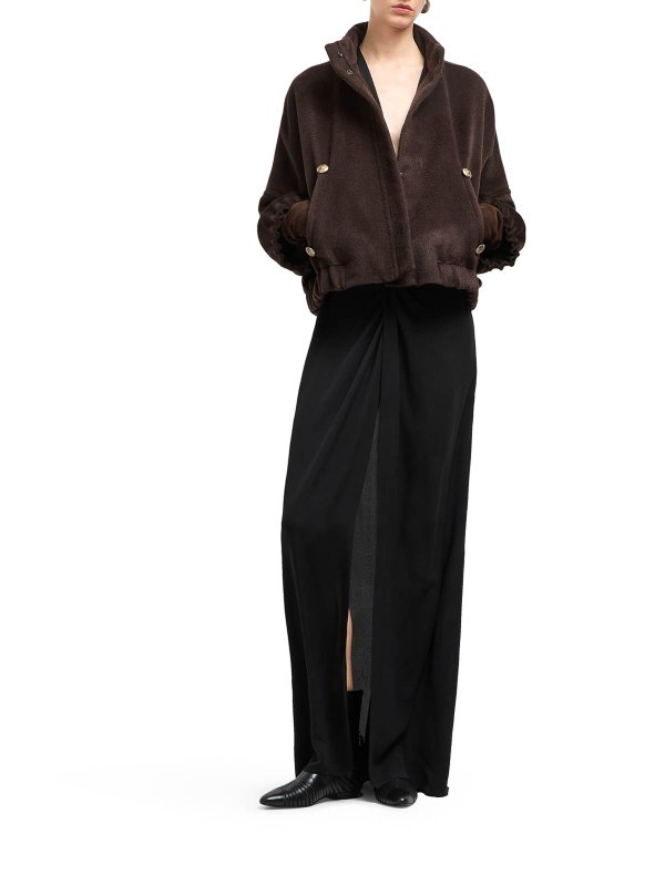 GIORGIO ARMANI: Abrigos cortos online - Abrigo Corto - Marrón