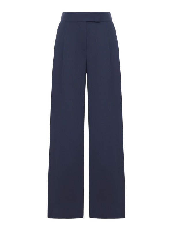 GIORGIO ARMANI: Tailored & Formal trousers - Tailored Wool Trousers