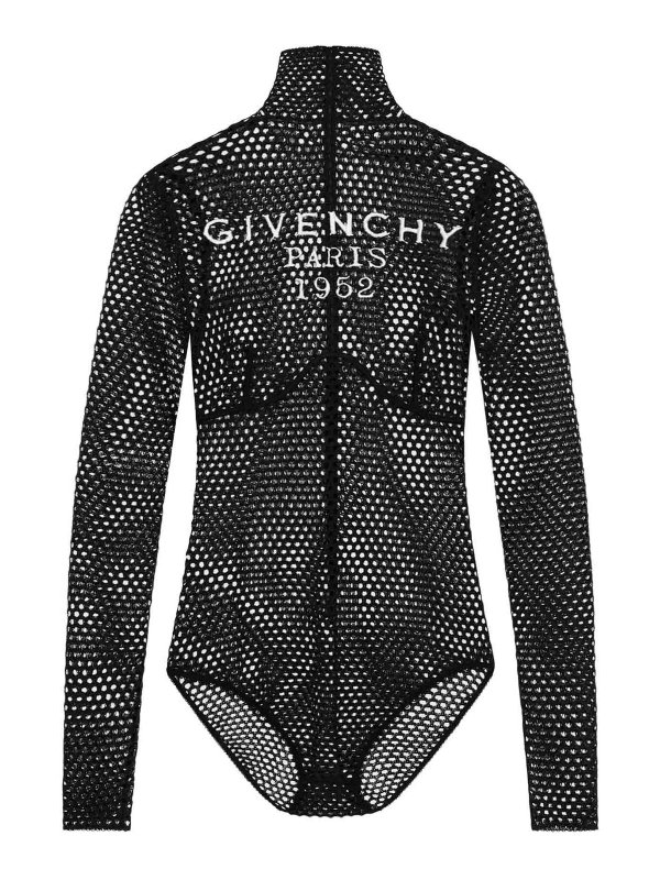 GIVENCHY: Tops y camisetas sin mangas - Top - Negro