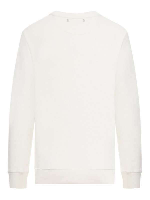 GOLDEN GOOSE: クルーネック online - クルーネック - 白