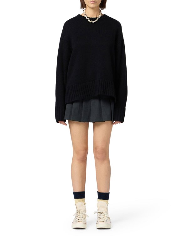 GUEST IN RESIDENCE: Pull col rond online - Pull Col Rond - Noir