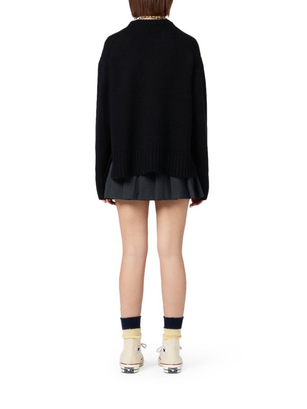 Pull Col Rond - Noir shop online: GUEST IN RESIDENCE