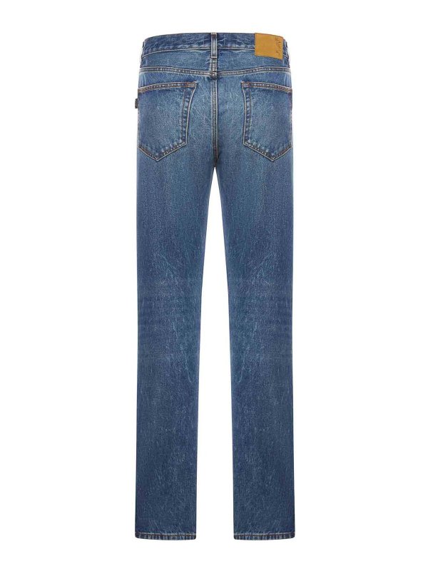 HAIKURE: Jeans à jambe droite online - Jean Droit - Bleu