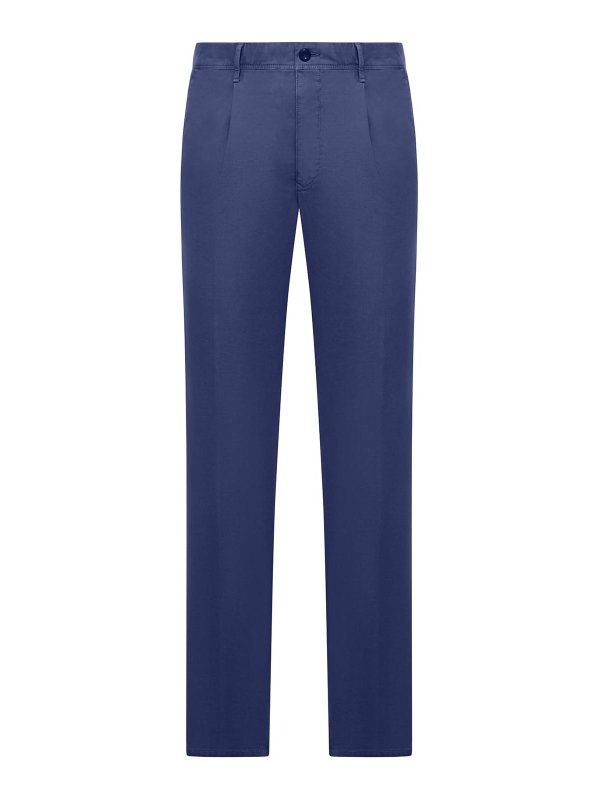 INCOTEX: casual trousers - Tailored Cotton Trousers