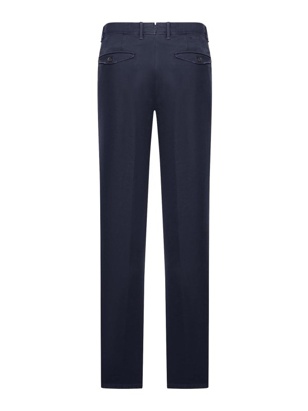 INCOTEX: casual trousers online - Tailored Cotton Trousers