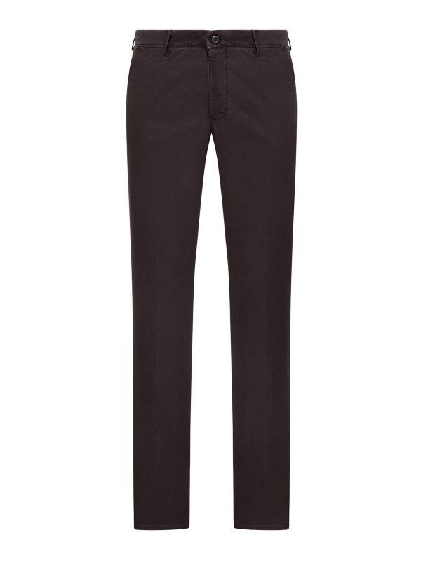 INCOTEX: Casual Hosen - Casual Hose - Braun