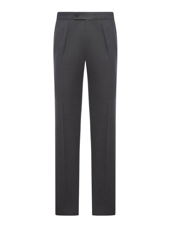 INCOTEX: casual trousers - Tailored Wool Trousers