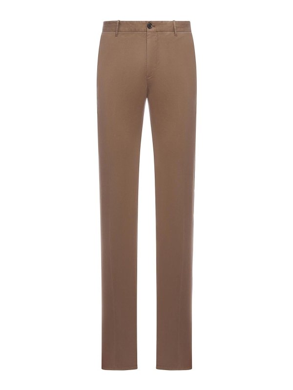 INCOTEX: casual trousers - Tailored Cotton Trousers