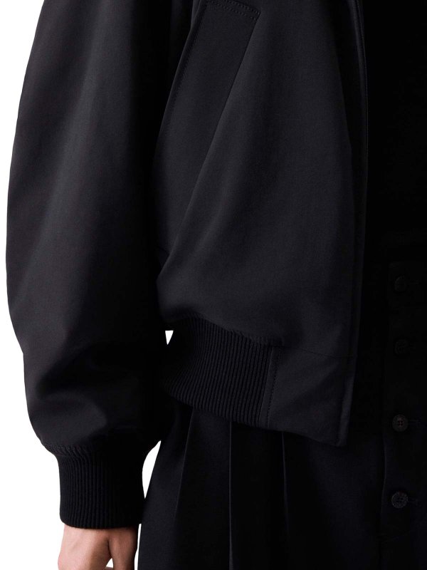 The Best Shops JACQUEMUS: Bomberjacke - Schwarz